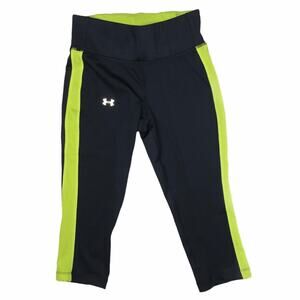 Under Armour Cropped Black Fitted Leggings XS